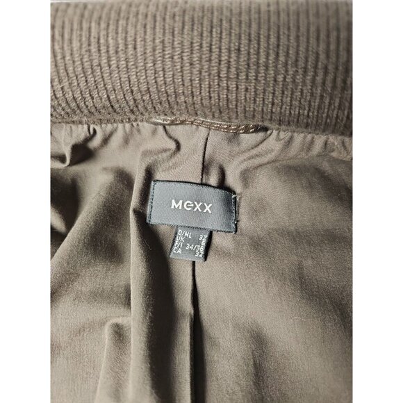 Women's Mexx Cropped Lambskin Leather Jacket size 32 - Picture 8 of 11